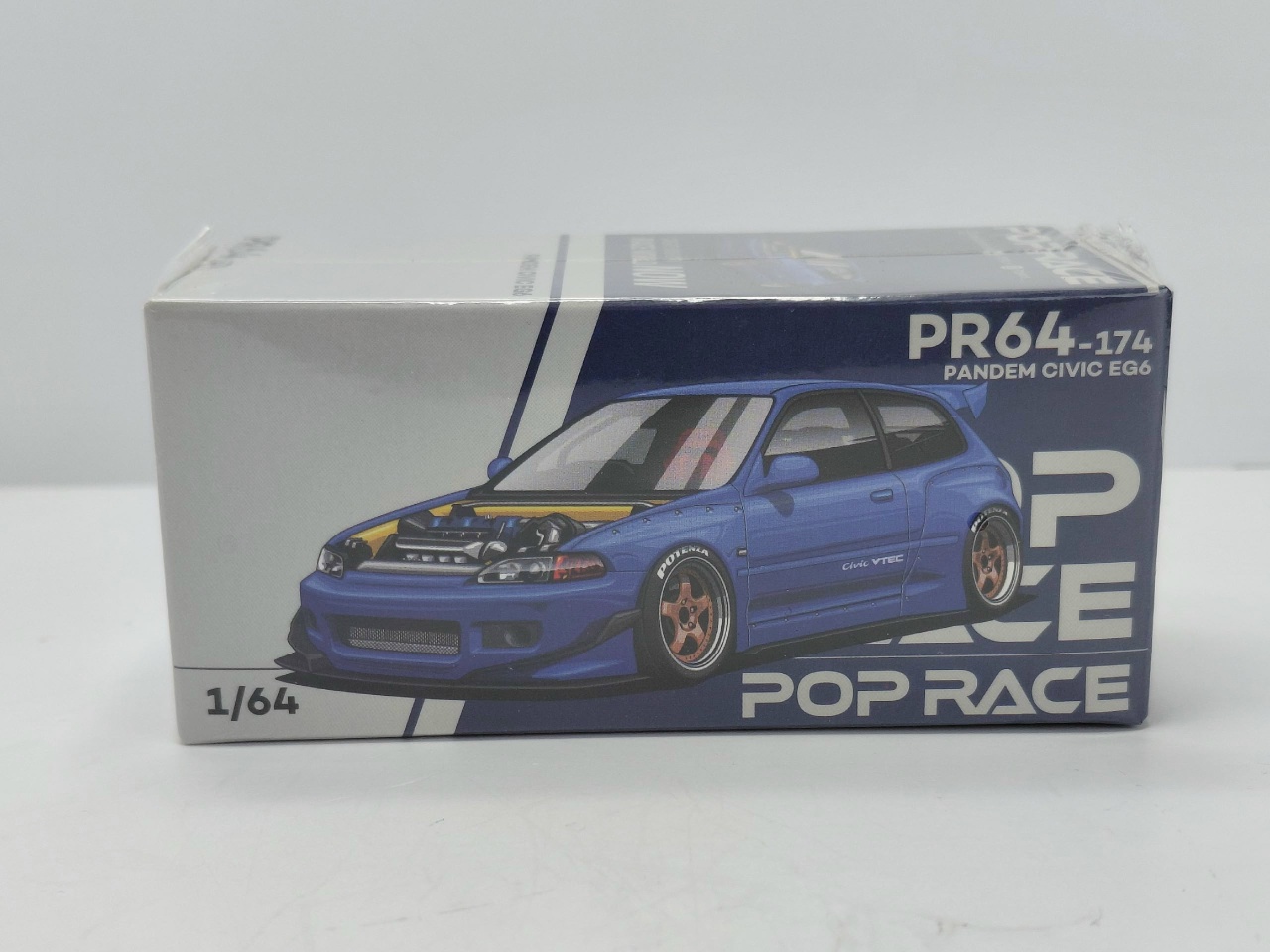 Коллекционная машинка Pandem Honda Civic EG6