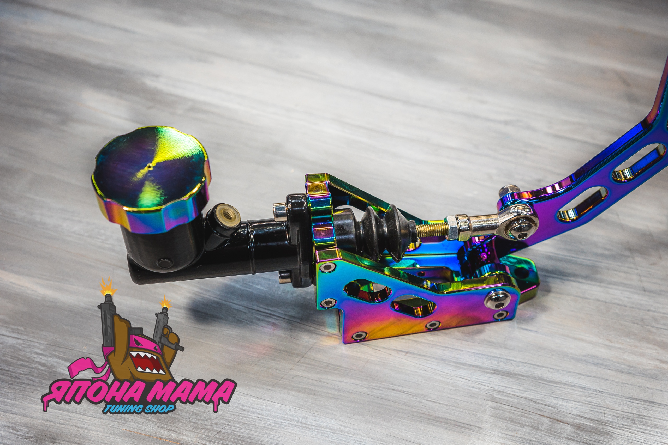 Вертикальный гидравлический ручник Drift с цилиндром Neo Chrome 2