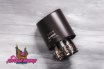 Насадка закрытого типа на глушитель AKRAPOVIC Style карбон (вход: 52-55 , выход: 76) 3