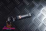 Брелок кожаный для ключей Porsche