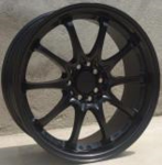 Комплект дисков CE28 R15 7J ET35 4x100/114.3 (черные матовые)