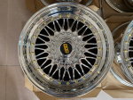 Комплект разношироких дисков BBS RS R17 7.5j ET20 8.5j ET20 4x100 (хром)