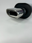 Глушитель REMUS made in Austria 0607 под 1 выход прямоугольный, универсальный 51-63mm.(вход) 580mm.(длина) 2