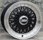 Комплект дисков BBS RS R15 7j ET35 4x100 / 114.3 (черные)
