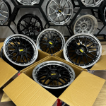 Комплект дисков BBS LM R17 7.5j ET38 4x100 (черные) 1