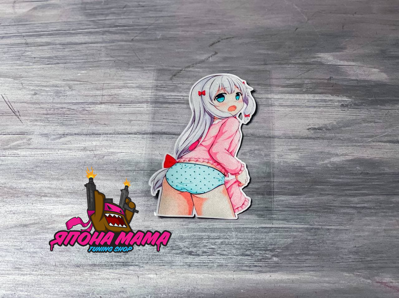 Светоотражающая наклейка Japan Girl