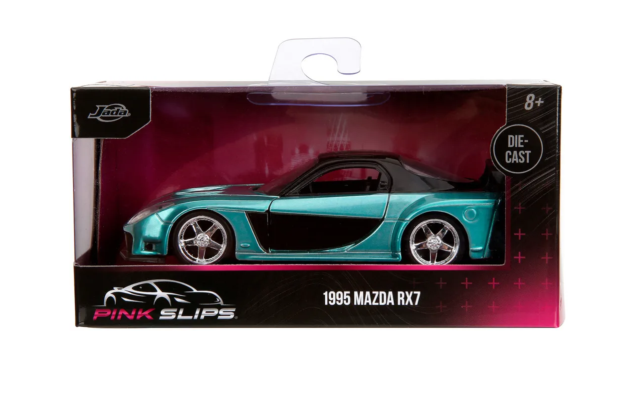 Металлическая модель Fast & Furious 1995 Mazda RX-7 1/32