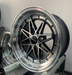 Комплект дисков Work Equip 03 R15 8j ET25 4x100 73.1 (серебро с черным)