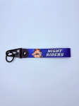 Брелок для ключей тканевый Night Riders с карабином