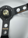 Спортивный руль momo Anniversario 60 лет из замши 5