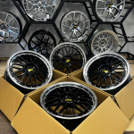 Комплект дисков BBS LM R15 6.5j ET35 5x114.3 (черные)