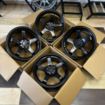 Комплект дисков Advan GT R16 7.5J ET38 4x100/114.3 (black) 1