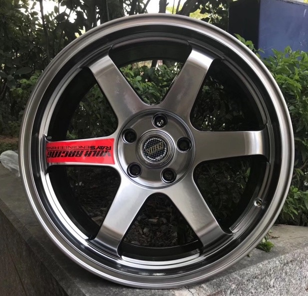 Комплект дисков Volk Racing TE37 R18 8.5j ET40 5x114.3 Hyper Black