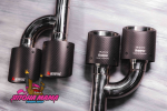 Насадки на глушитель Akrapovic Style под AMG 2