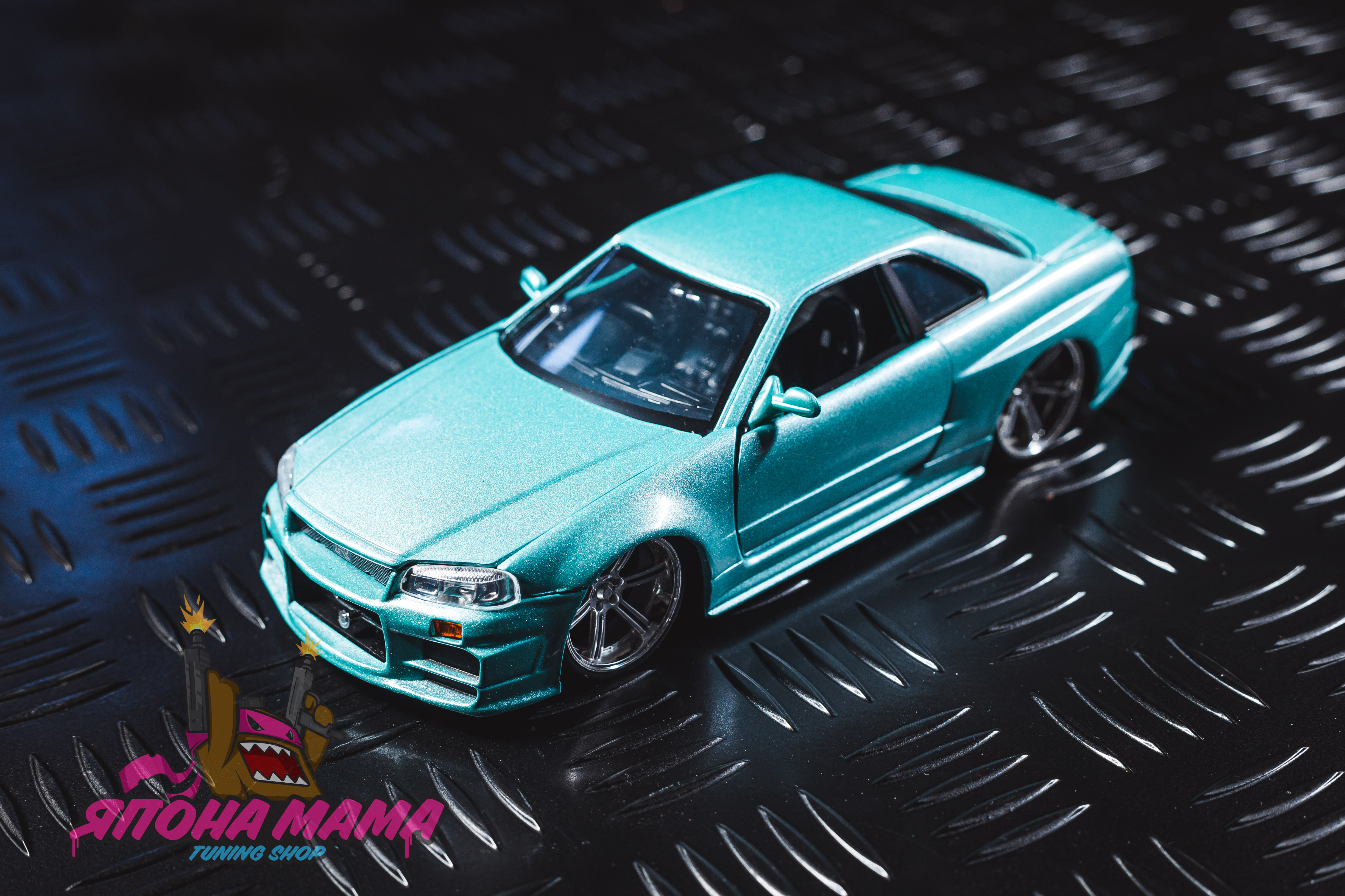 Металлическая модель Fast & Furious Brian's Nissan Skyline GT-R ver.1 1