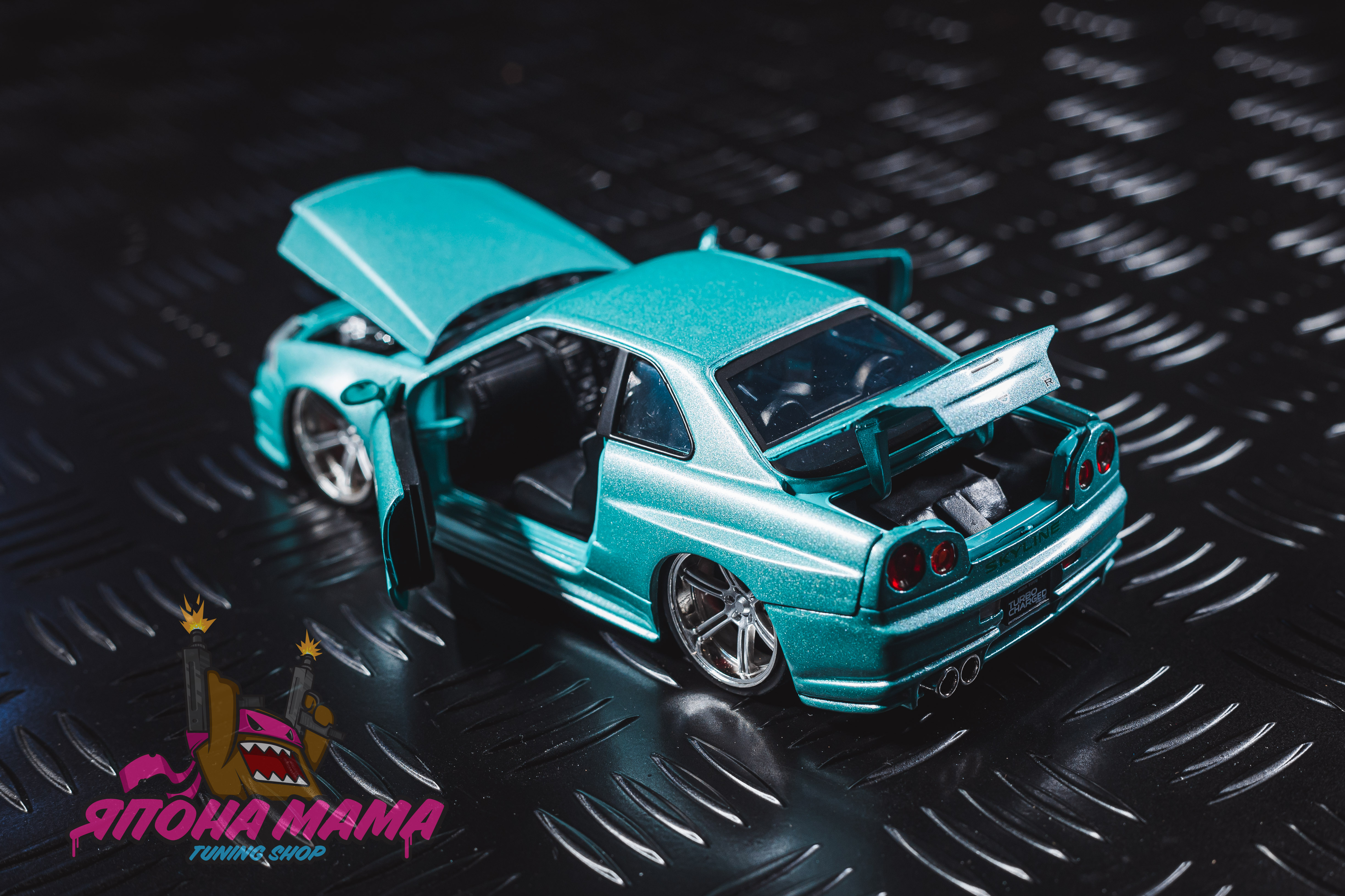 Металлическая модель Fast & Furious Brian's Nissan Skyline GT-R ver.1 3
