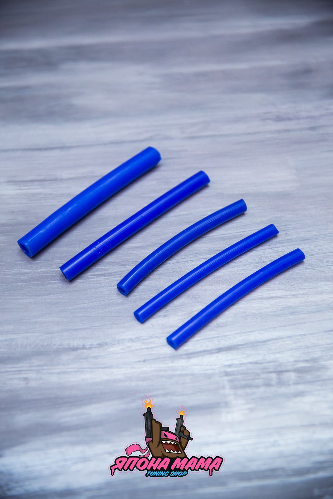 Шланг силиконовый вакуумный 4mm. (Синий)