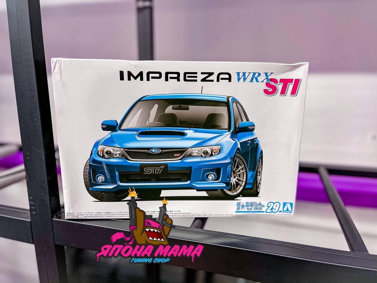 Сборная модель SUBARU GRB IMPREZA WRX STI `10 1