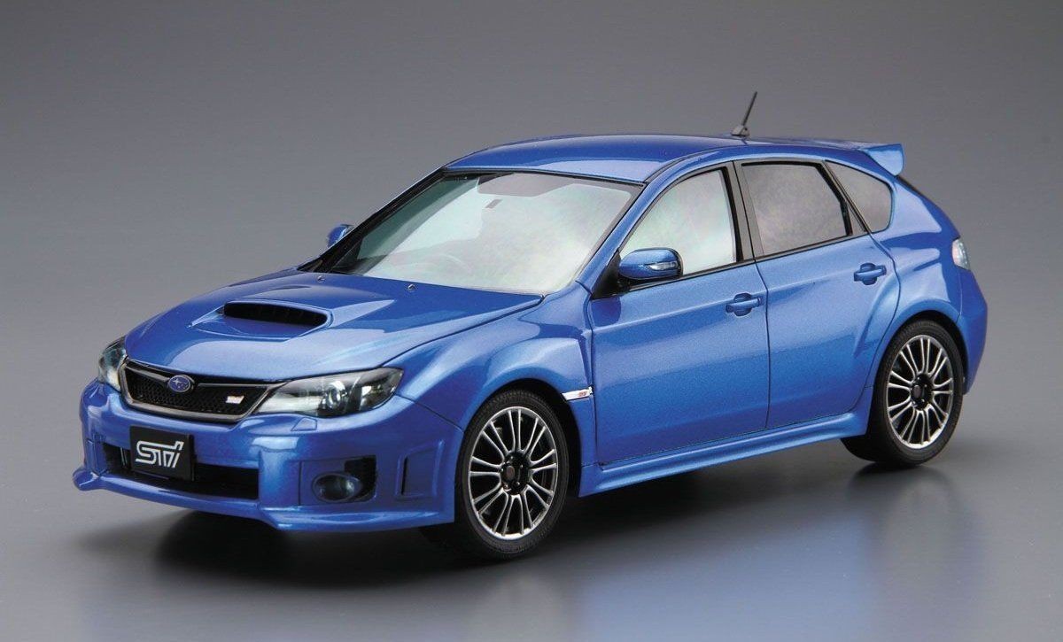 Сборная модель SUBARU GRB IMPREZA WRX STI `10 3