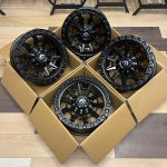 Комплект дисков OFFROAD R17 8.5J ET10 5x150 (черный матовый)