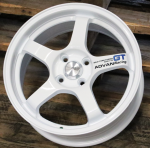 Комплект дисков Advan GT R15 6.5J ET38 4x100 (белый)