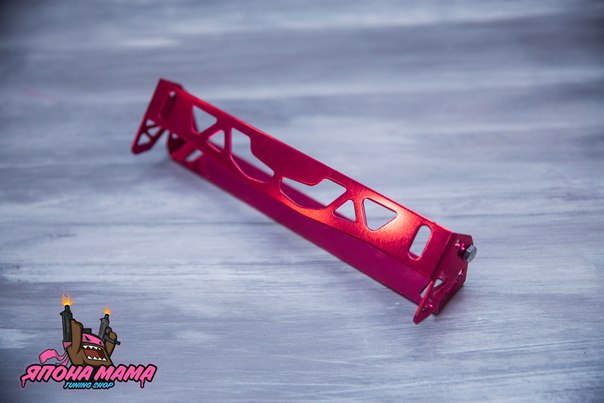 Крепление автономера JDM с регулировкой (красный) 2