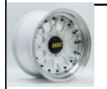 Комплект дисков BBS NEW R15 8J ET10 4x100 / 4x114.3 (белые)