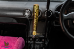 Ручка переключения передач в стиле JDM 25cm., круглая (Желтый) 2