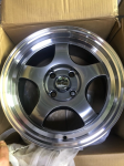 Комплект дисков WORK Meister S1 R15 7J ET35 4x100 ( Hyper black)