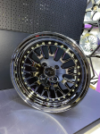 Комплект редких оригинальных дисков JNC R15 8j ET25 4x100 с полкой (хром)