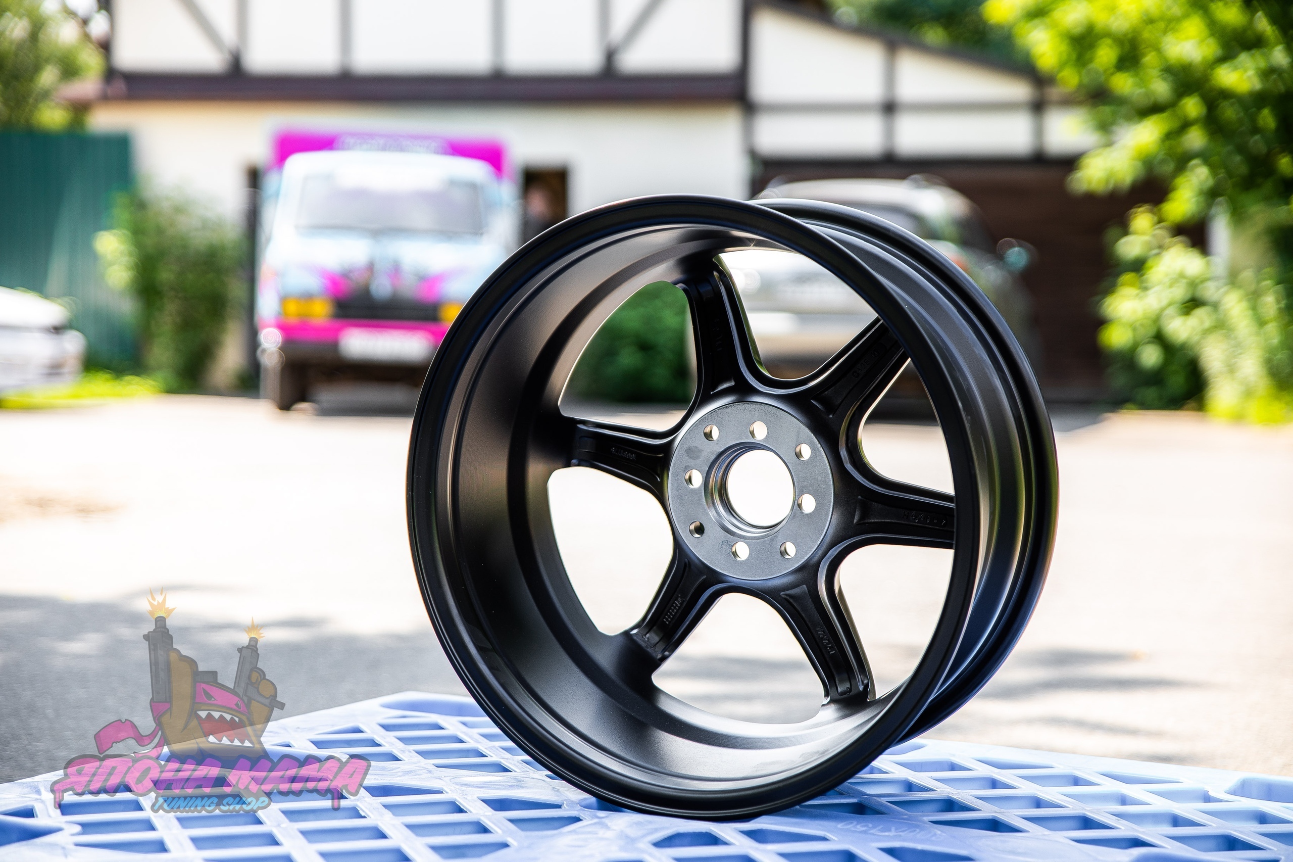 Комплект дисков Volk Racing TE37 R18 8j ET40 5x114.3 (черно матовые) 2
