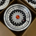 Комплект разношироких дисков BBS RS R16 7.5j ET25 / 9J ET20 4x100/108 (серебро) 3