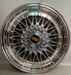 Комплект дисков BBS RS R17 8.5j ET20 4x100  (хром)