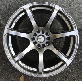 Комплект дисков Work T7R R18 9.5J ET22 5x100/108 (Hyper Black)