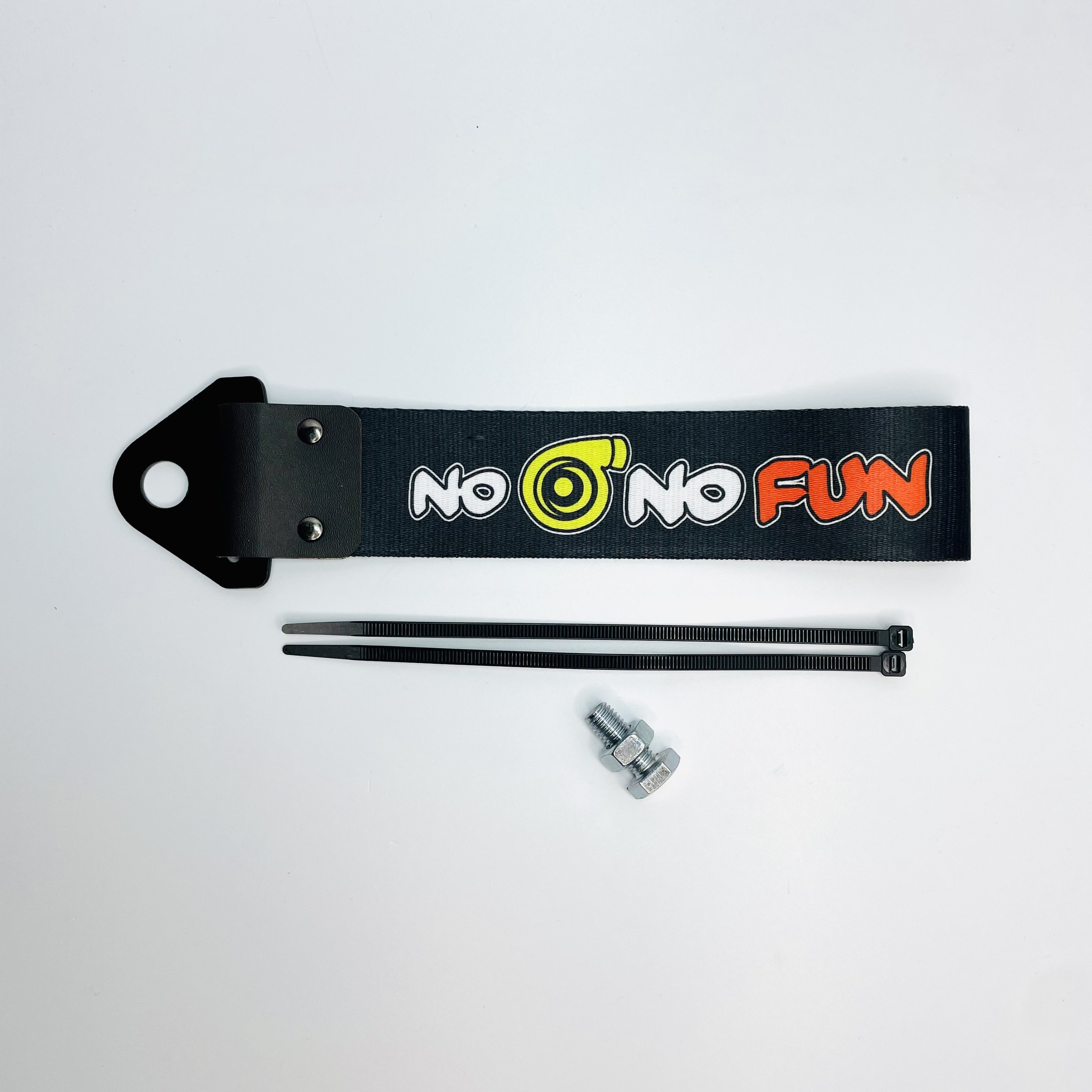 Буксировочная петля NO TURBO NO FUN (ткань) 3