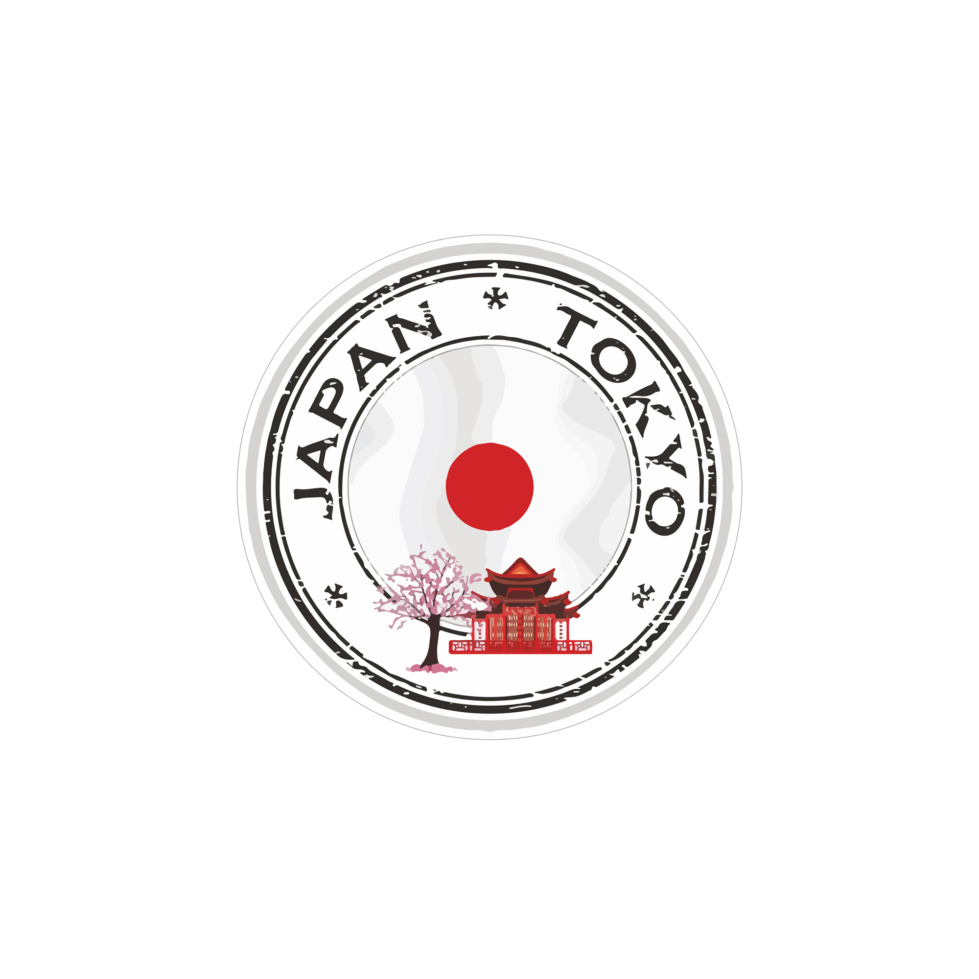 Наклейка Japan Tokyo