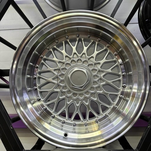 Комплект разношироких дисков BBS RS R17 8.5J ET20, 10J ET20 5x112/120