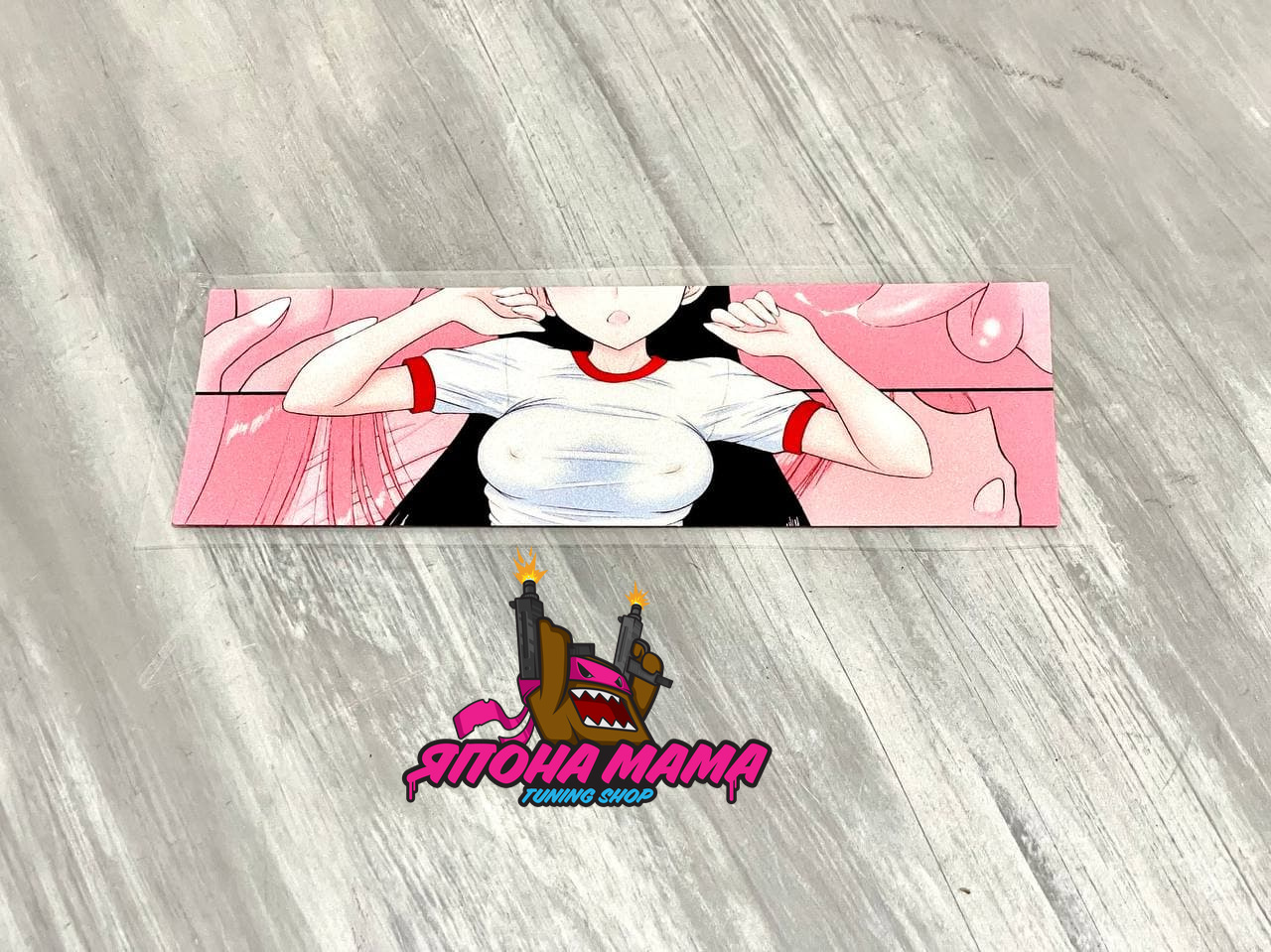 Светоотражающая наклейка Anime сис*ки