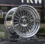 Комплект разношироких дисков Alpina style R17 8j ЕT20 9j ЕТ15 5х120/5х112 (хром)