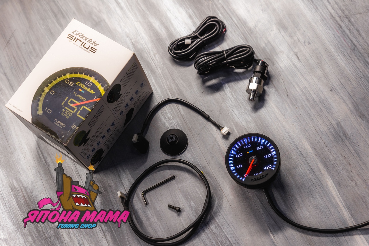 Датчик Greddy SIRIUS давления масла (oil pressure)