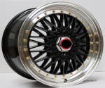 Комплект дисков BBS RS R16 7j ET30 5x100 / 112 (черные)