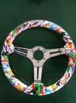 Руль оригинальный Lines Racing Exclusive Sticker bombing