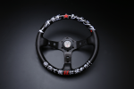 Оригинальный спортивный руль 326 Power Toki mad racing из кожи (вынос) 1