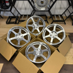 Комплект дисков Volk Racing TE37 R17 8J ET38 5x114.3 с полкой (анодированный)