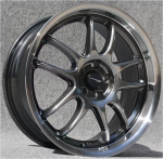 Комплект дисков Work Emotion CR2P R17 7.5J ET35 5x114.3 (Hyper black)