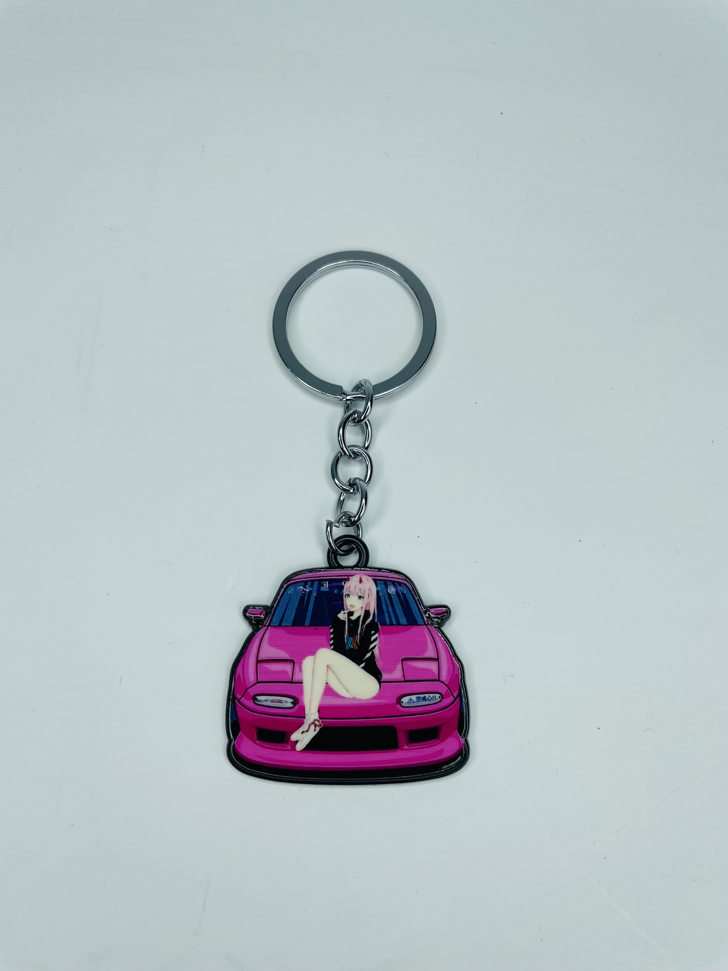 Брелок Тянка MX-5 для ключей металлический