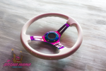 Руль Exclusive белый с Neo Chrome спицами 1