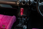 Ручка переключения передач в стиле JDM 10cm., круглая, матовая (красный) 1