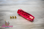 Ручка переключения передач в стиле JDM 15cm., спираль (Красный) 2