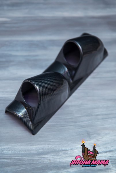 Подиум карбоновый под 2 прибора 52 mm. на правую сторону